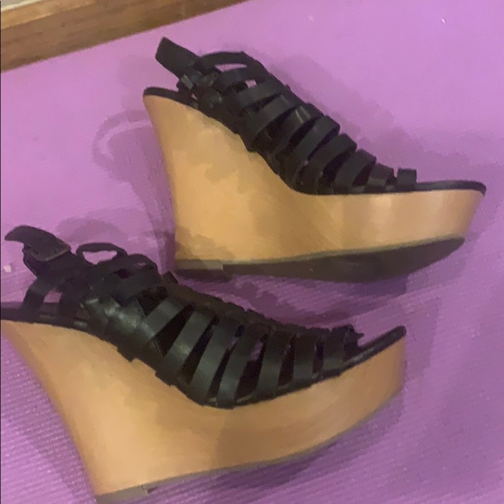 Black heels